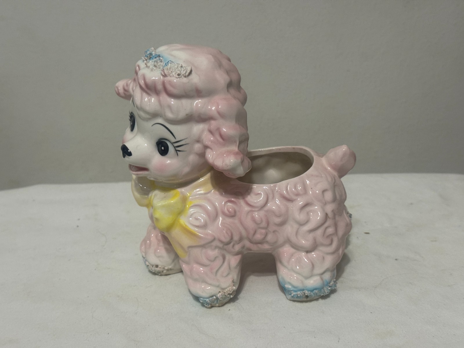 Vintage Relpo Pink Lamb Planter Ceramic Baby Nursery Japan Samson Import Co Vintage Relpo Pink Lamb Planter Ceramic Baby Nursery Japan Samson Import Co