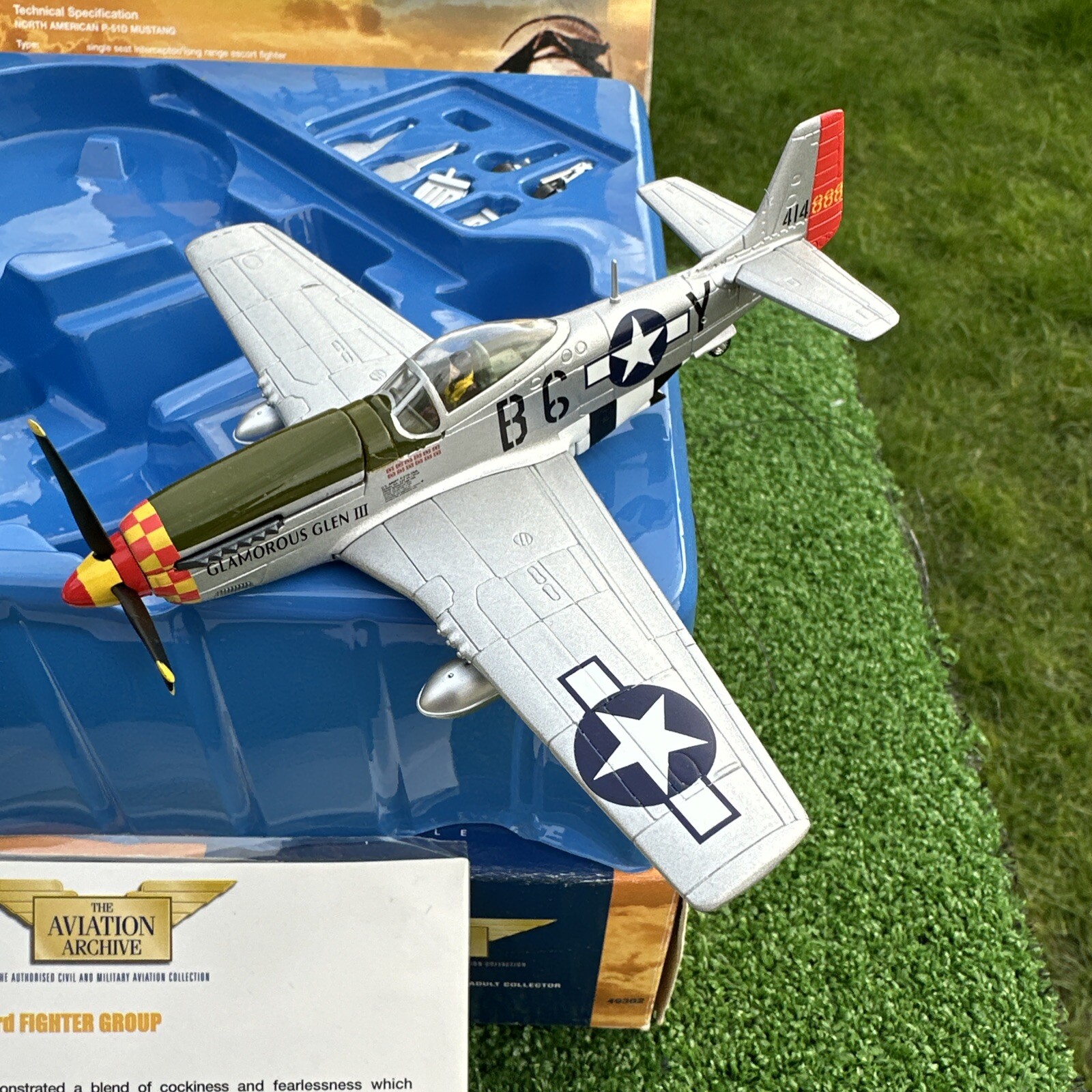 Corgi Republic P-51D Mustang 363rd Fighter Group Col. ‘Chuck’  Yeager - LTD Ed.