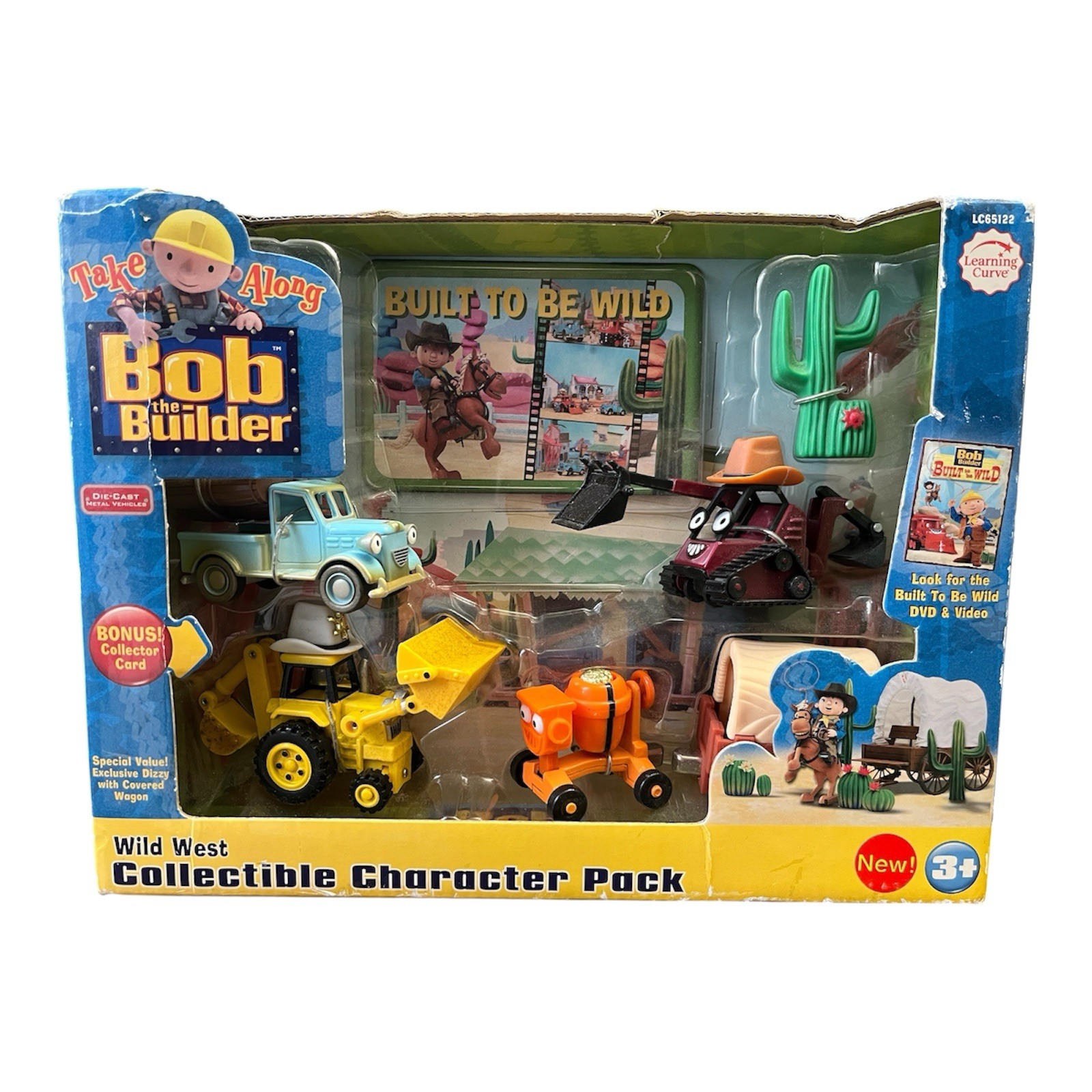 Bob the Builder Take Along “Wild West” Collectible Character Pack 2005 Vintage