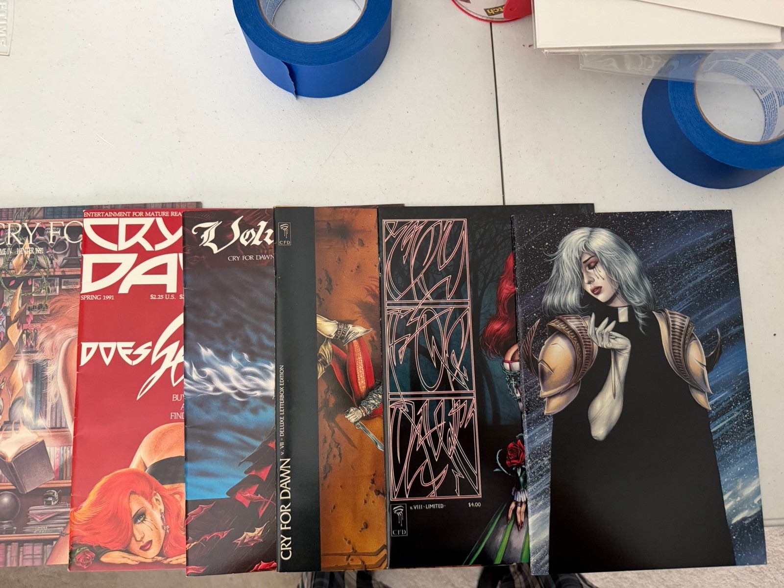 Cry For Dawn Limited 4,5,6,7,8 And 9 Lot