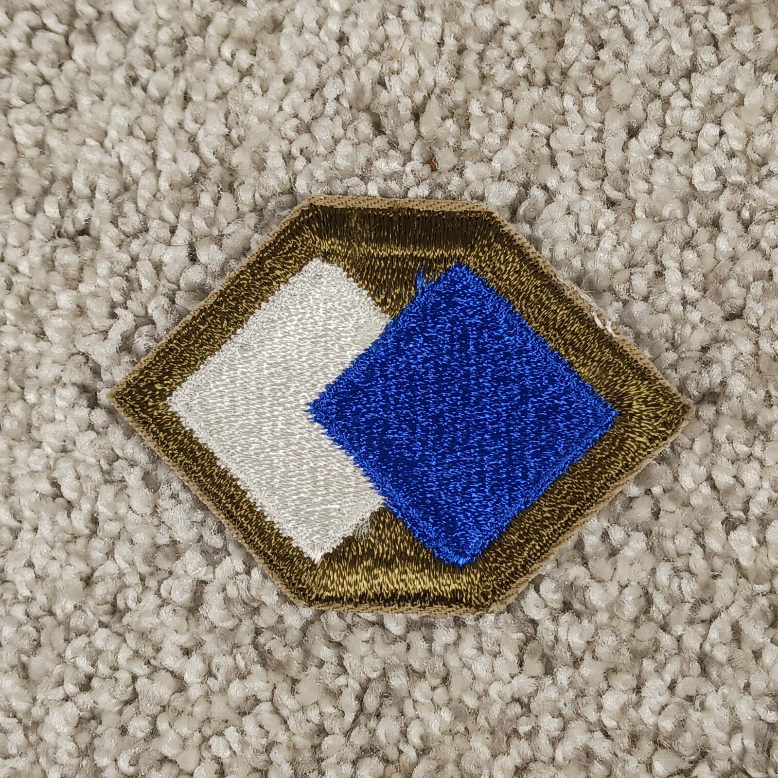 Vintage 96th Infantry Division Patch WWII Original Fort Douglas Utah VTG Army