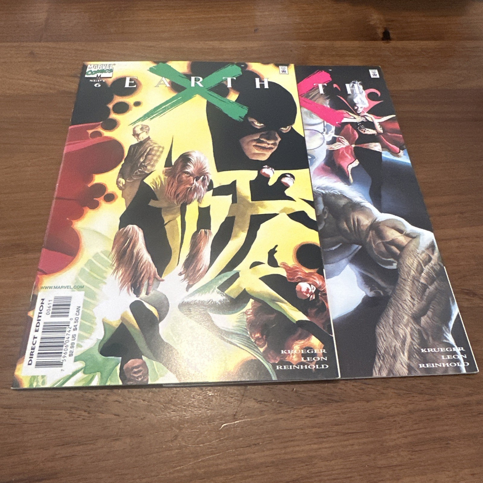 Earth X Lot of 2 #6, 7 (1999) Marvel Comics Mr. S 1st Print Comic Books Earth X Lot of 2 #6, 7 (1999) Marvel Comics Mr. S 1st Print Comic Books