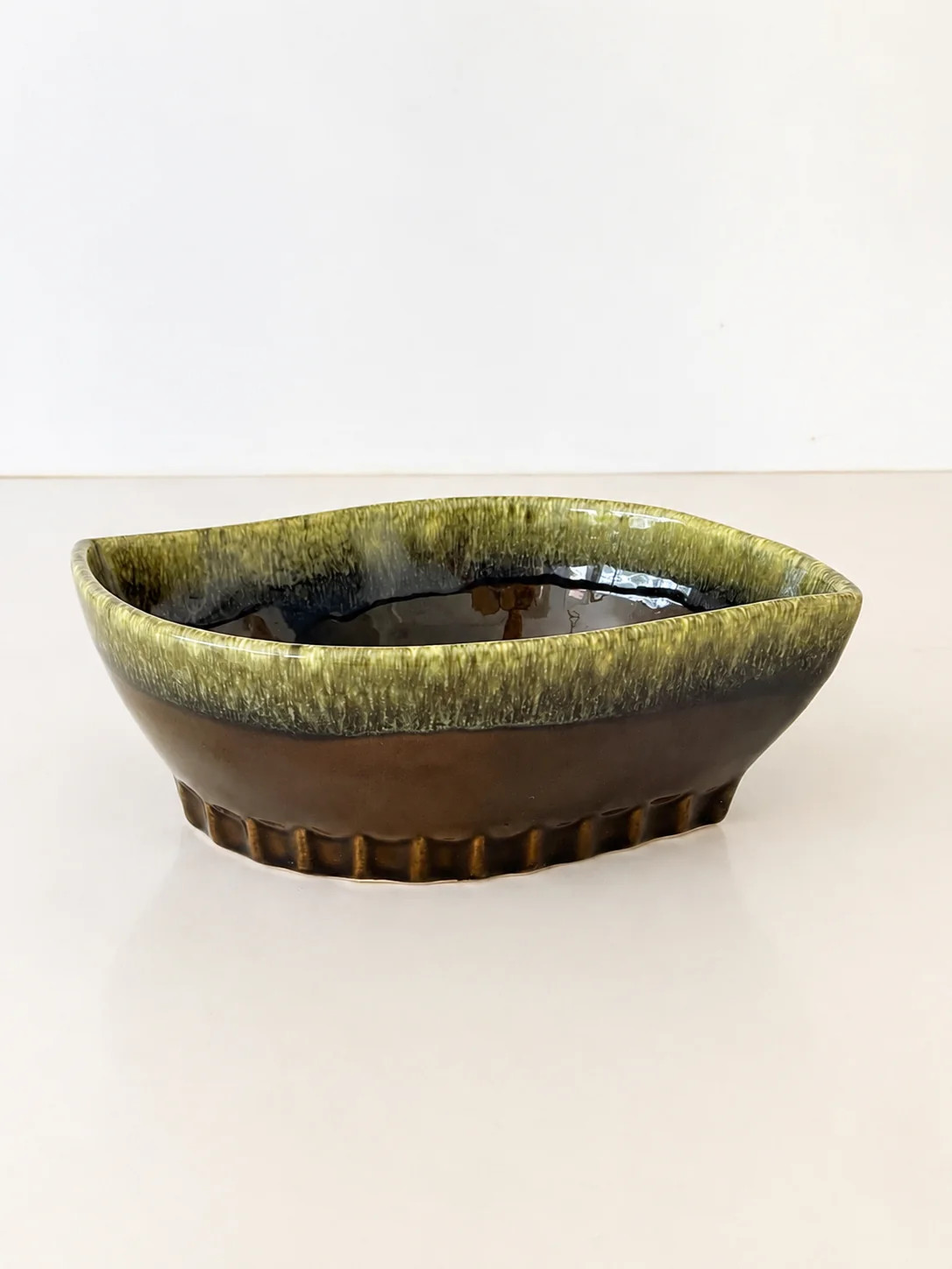 Vintage Hull Pottery Ombre Planter