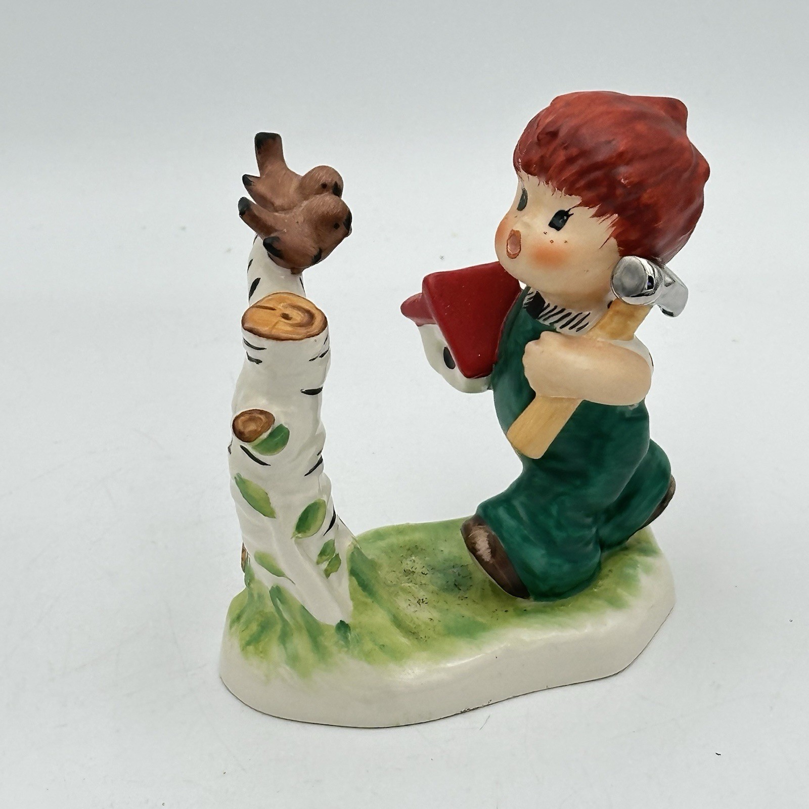 GOEBEL Hummel Vintage Charlot Byj Red Head Springtime Figurine 1967