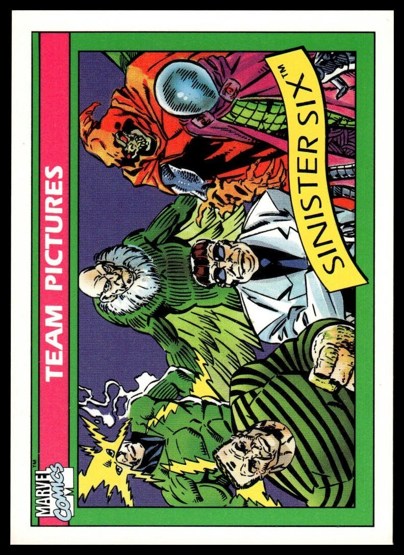 1990 Impel Marvel Universe #146 Sinister Six MINT