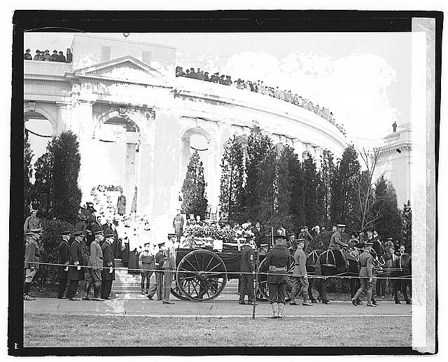 Photo:Burial of Unknown Soldier Funeral Procession 1921