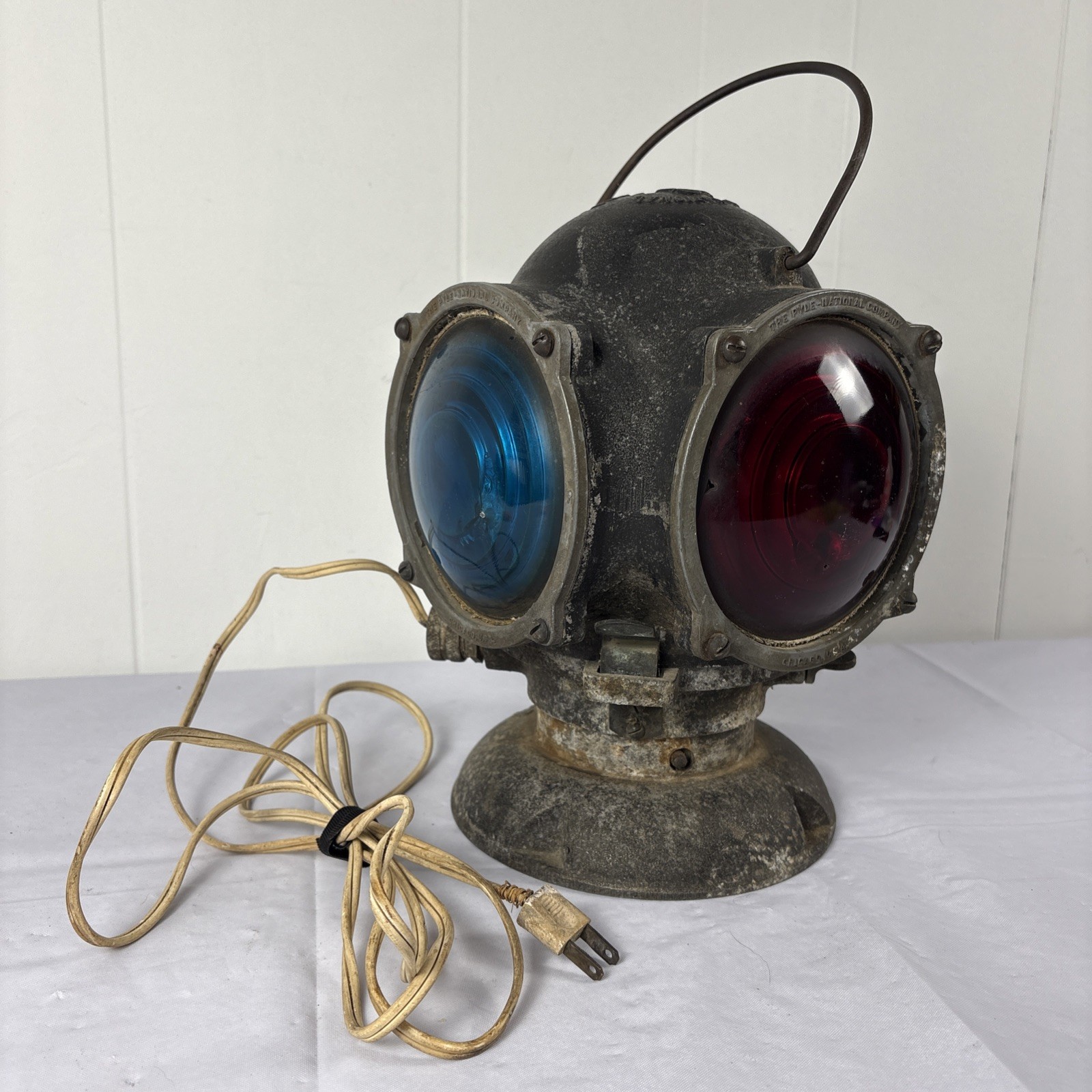 Antique Pyle National Cannonball Railroad Marker Lamp Light Locomotive Chicago