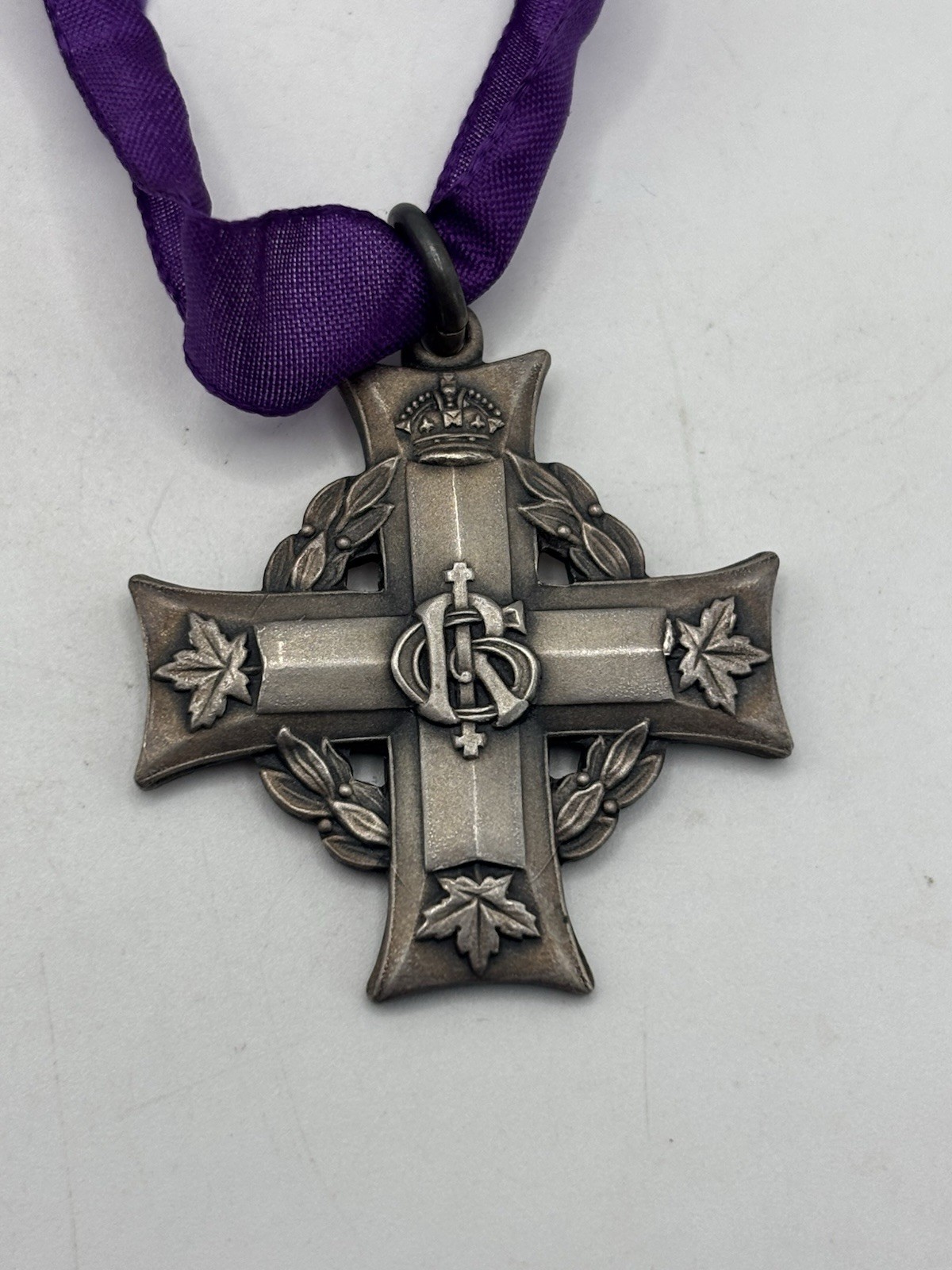 Original WW1 Canadian Memorial Silver Cross 874198 Pete. W.J. Coombes