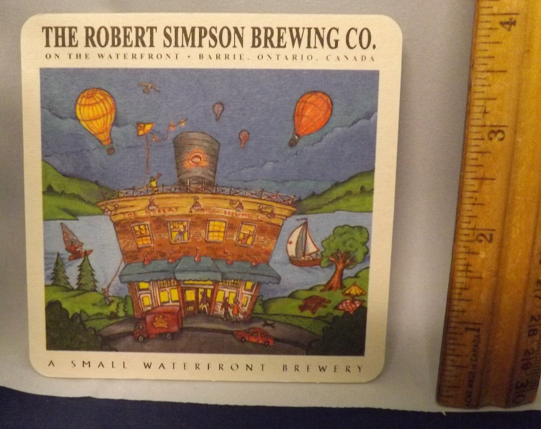 Coaster. The Robert Simpson Brewing Co. \
