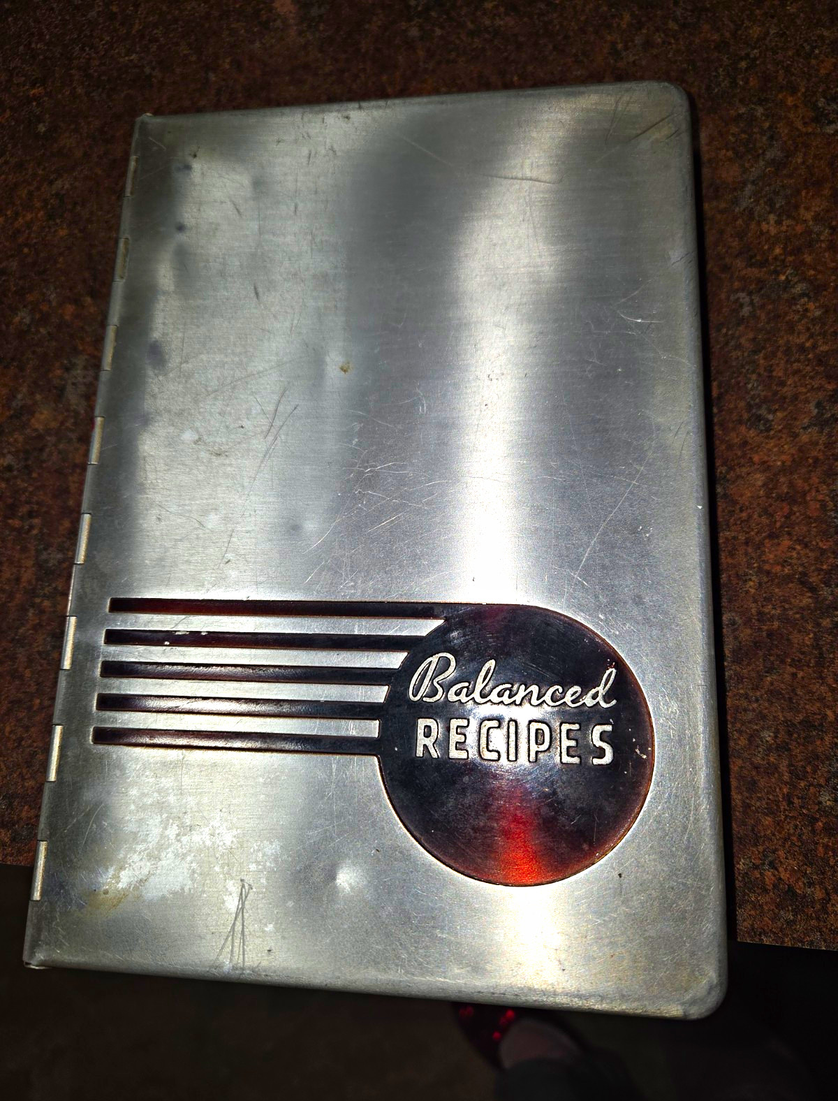 Pillsbury Balanced Recipes Metal Binder And Paper Recipes (Original) 1933
