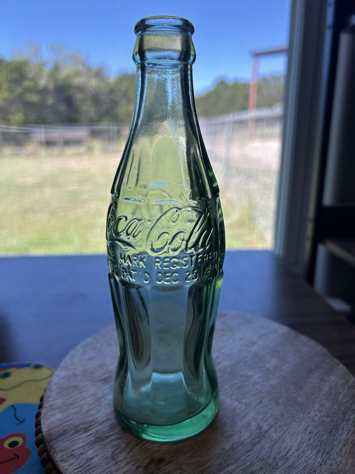 Christmas Coke, 1923 Hobble Skirt Coca-cola Bottle From Scottsbluff Ne