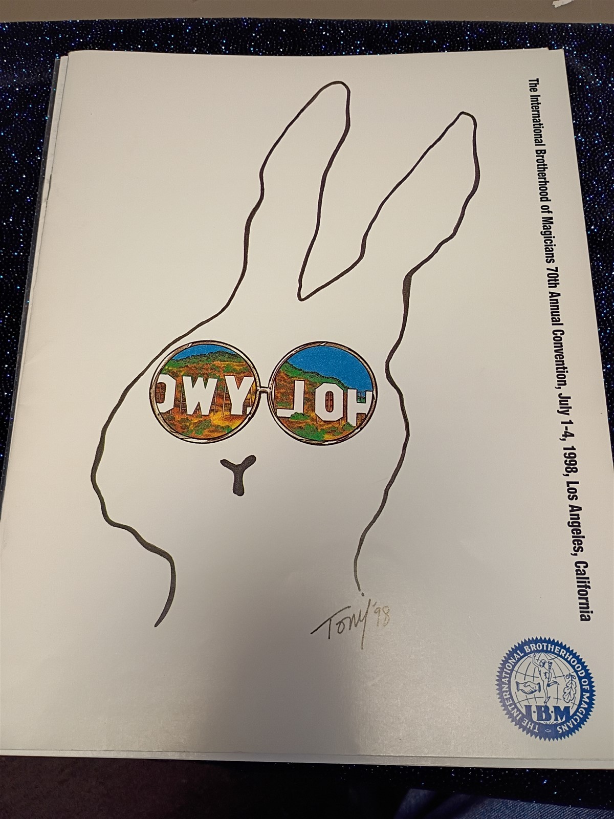 70th Annual Convention IBM 1998 Los Angeles CA Souvenir Program