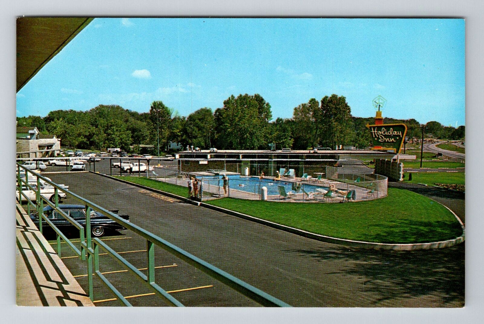 Valparaiso, IN-Indiana, Holiday Inn Advertising Antique, Vintage Postcard
