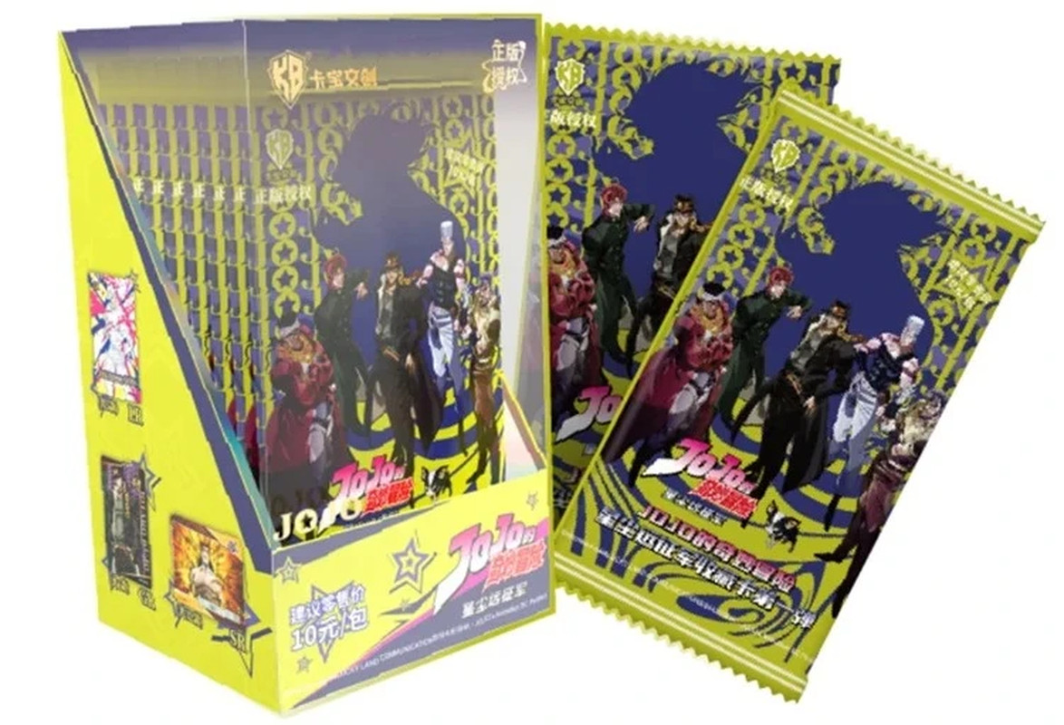 KABAO Jojo'S Bizarre Adventure Stardust Crusaders Trading Card Booster Box