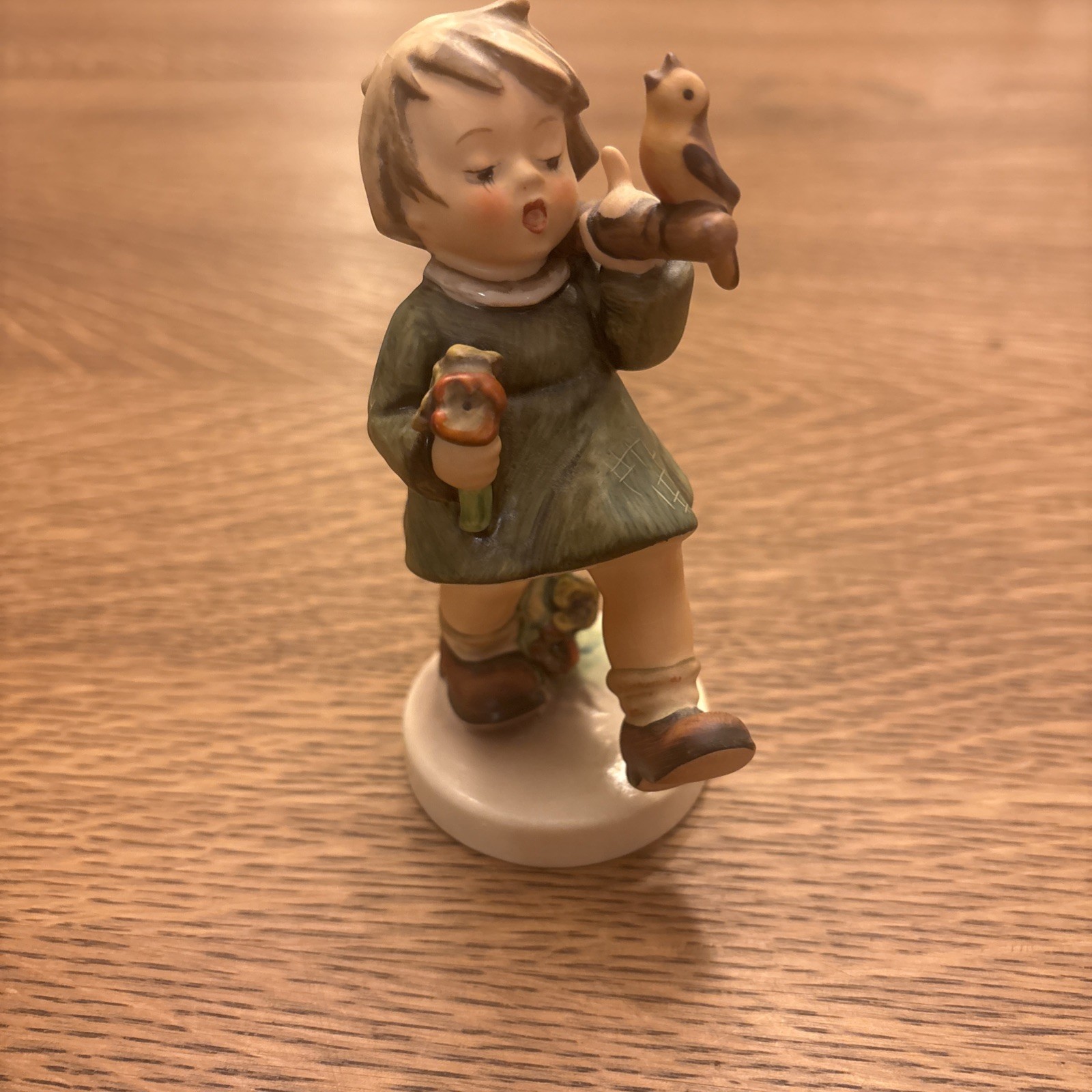 Goebel M.I. Hummel Gay Adventure Porcelain Boy Figurine Hand Painted 1971 4.5”