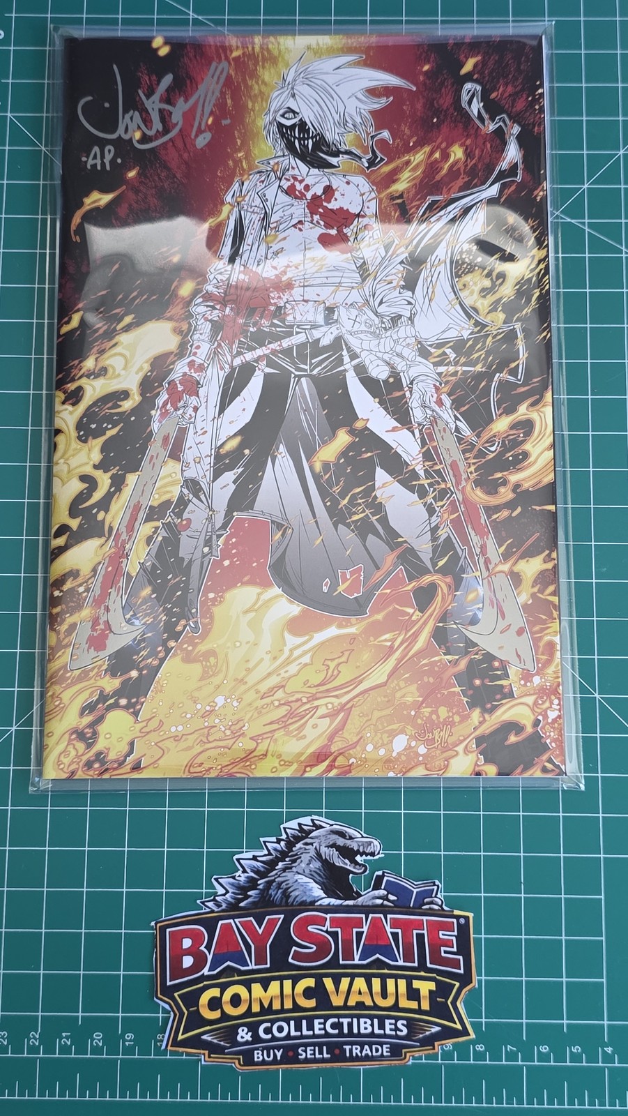 SIKTC #1 Jonboy Meyers Artist Proof AP Virgin Spot Foil Signed w/ COA Ltd 150