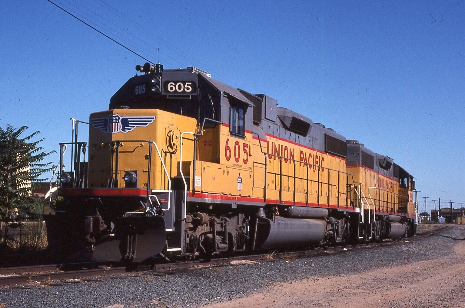 Original Train Slide Union Pacific #605 08/2005 Lodi CA