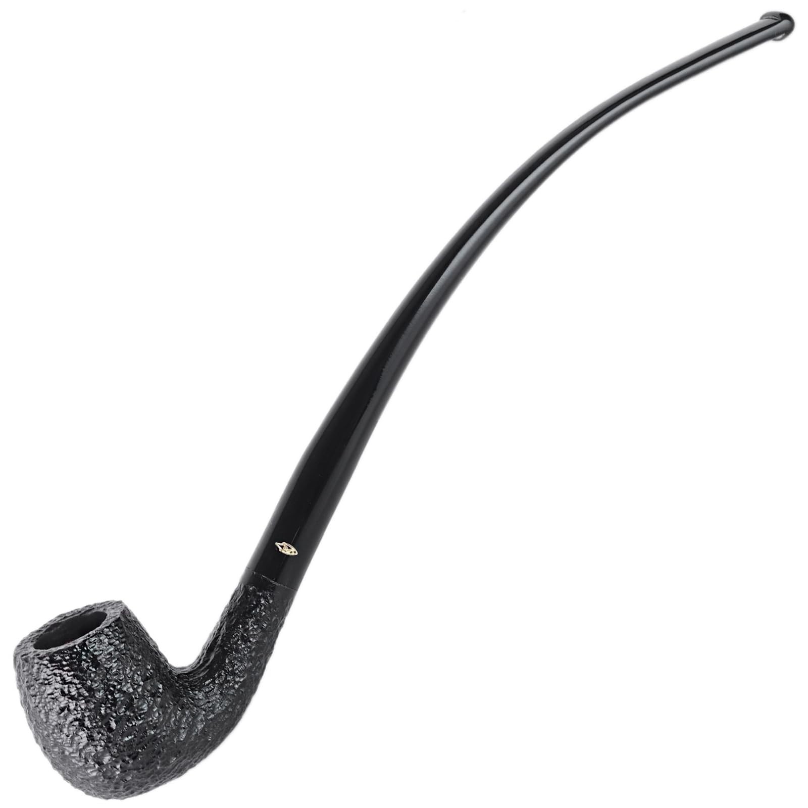 Pipes Churchwarden Collection: Black Briar Wood Pipe (601)