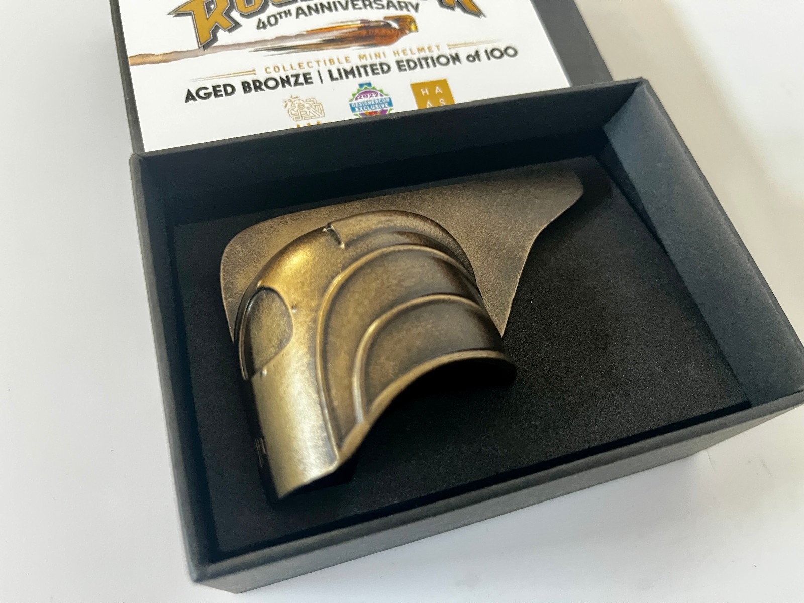The Rocketeer Mini Helmet Limited Edition of 100 Okkto Variant Event Exclusive
