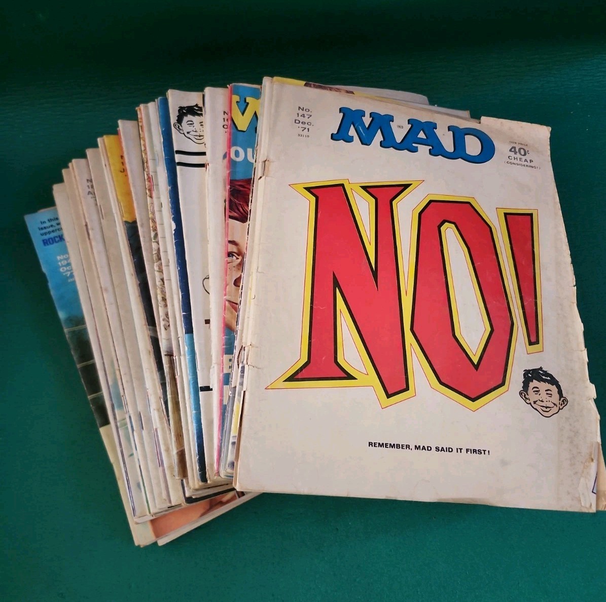 MAD Magazine Vtg Lot of 99 Issues 1970s 1980s Alfred E Neuman Super Special