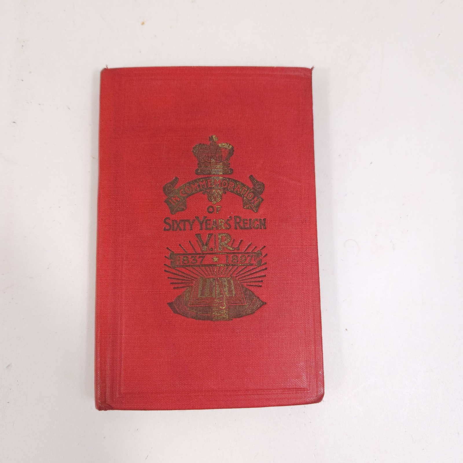 Antique Pocket Holy Bible 1897 Commemoration Sixty Years Reign V.R. 1837-1897