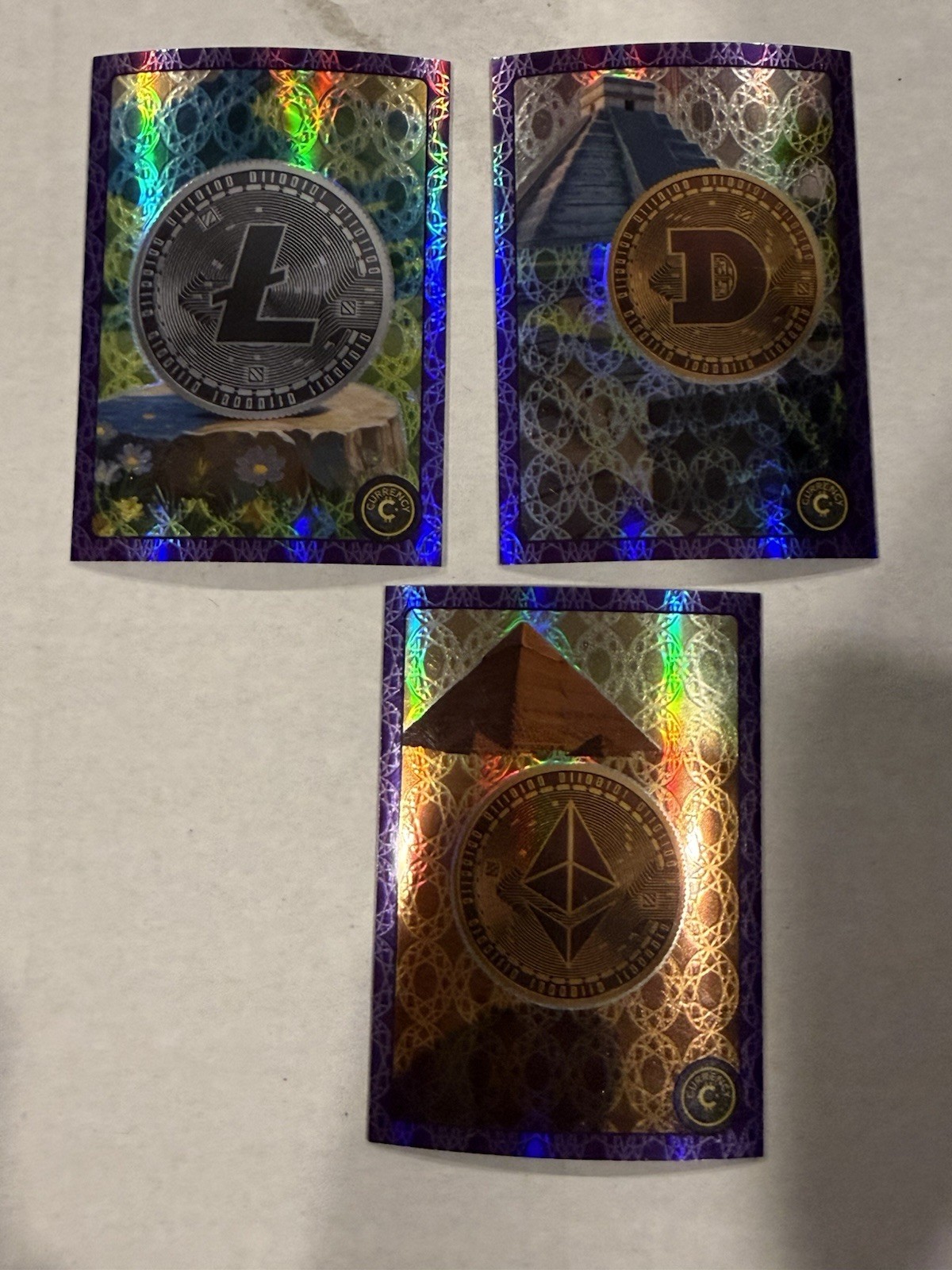 3🔥Cardsmith Currency Summer Set SM-2 SM-8 SM-11 Gemstone Refractor /49 Ethereum