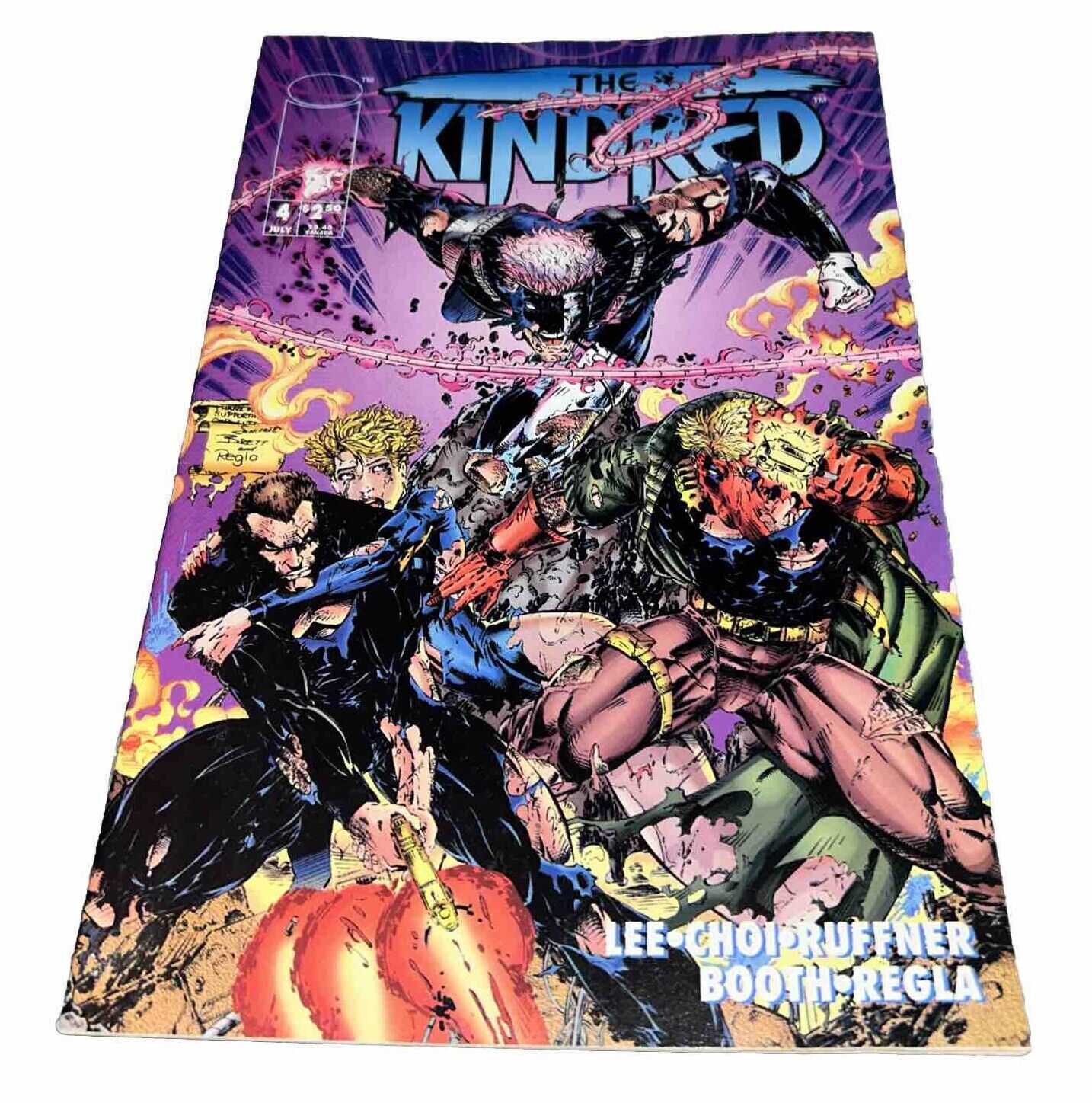 The Kindred # 4 Cover A VF Image Comics 1994 1st Print Comic Book