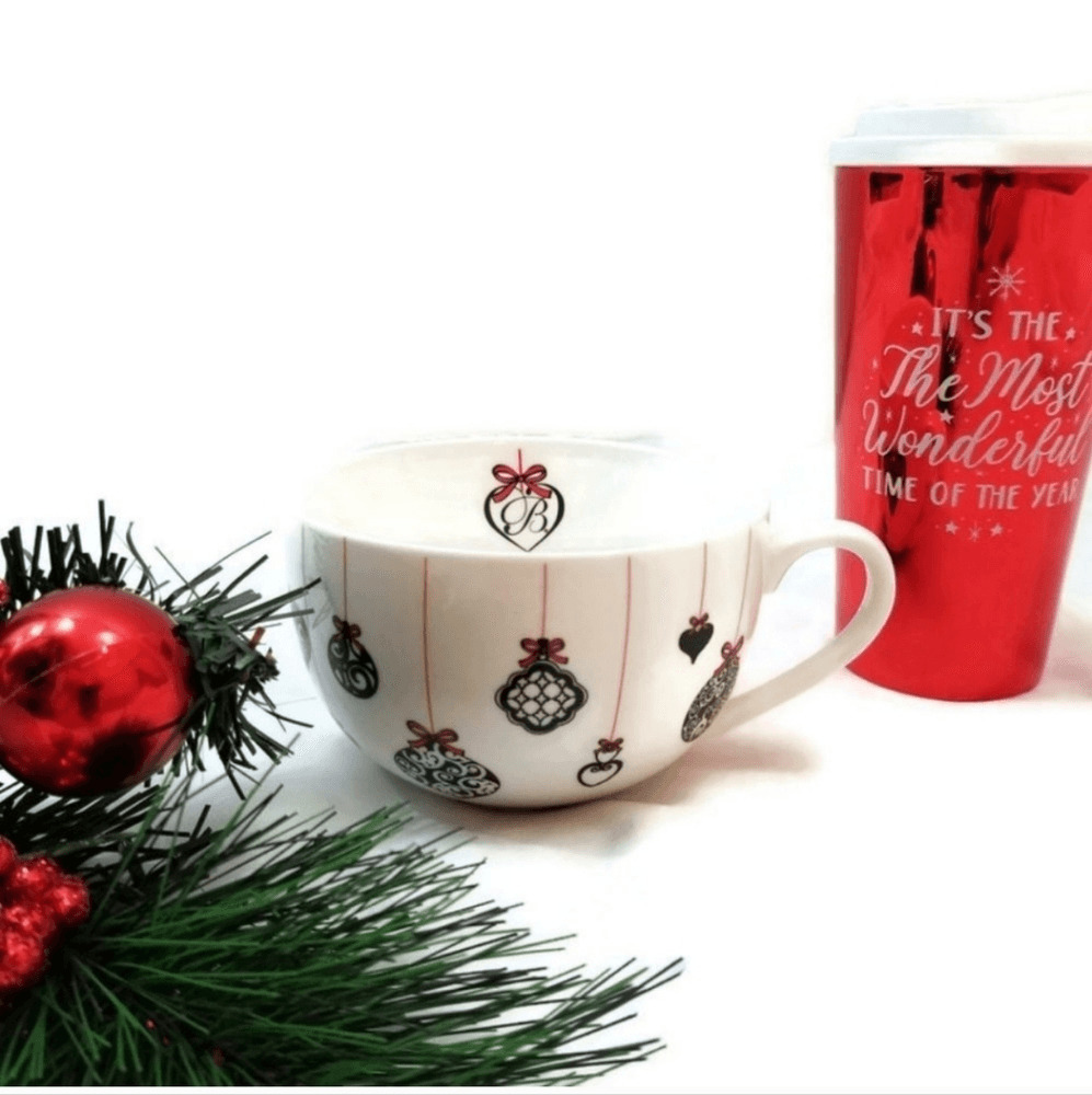 Brighton Los Angeles Love Notes Christmas Ornament Coffee Hot Chocolate Mug