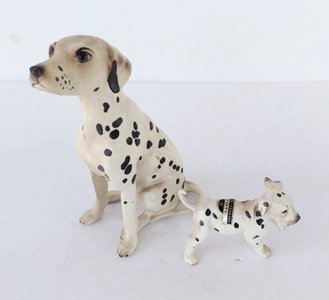 Vintage Hagen Renaker Dalmatian Spooky Sparky Lot Sitting Running