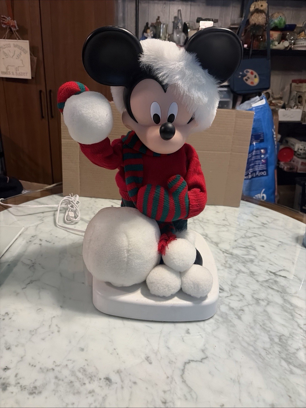 Vintage Santa’s Best Christmas 1996 Disney Mickey Mouse Holiday Animation