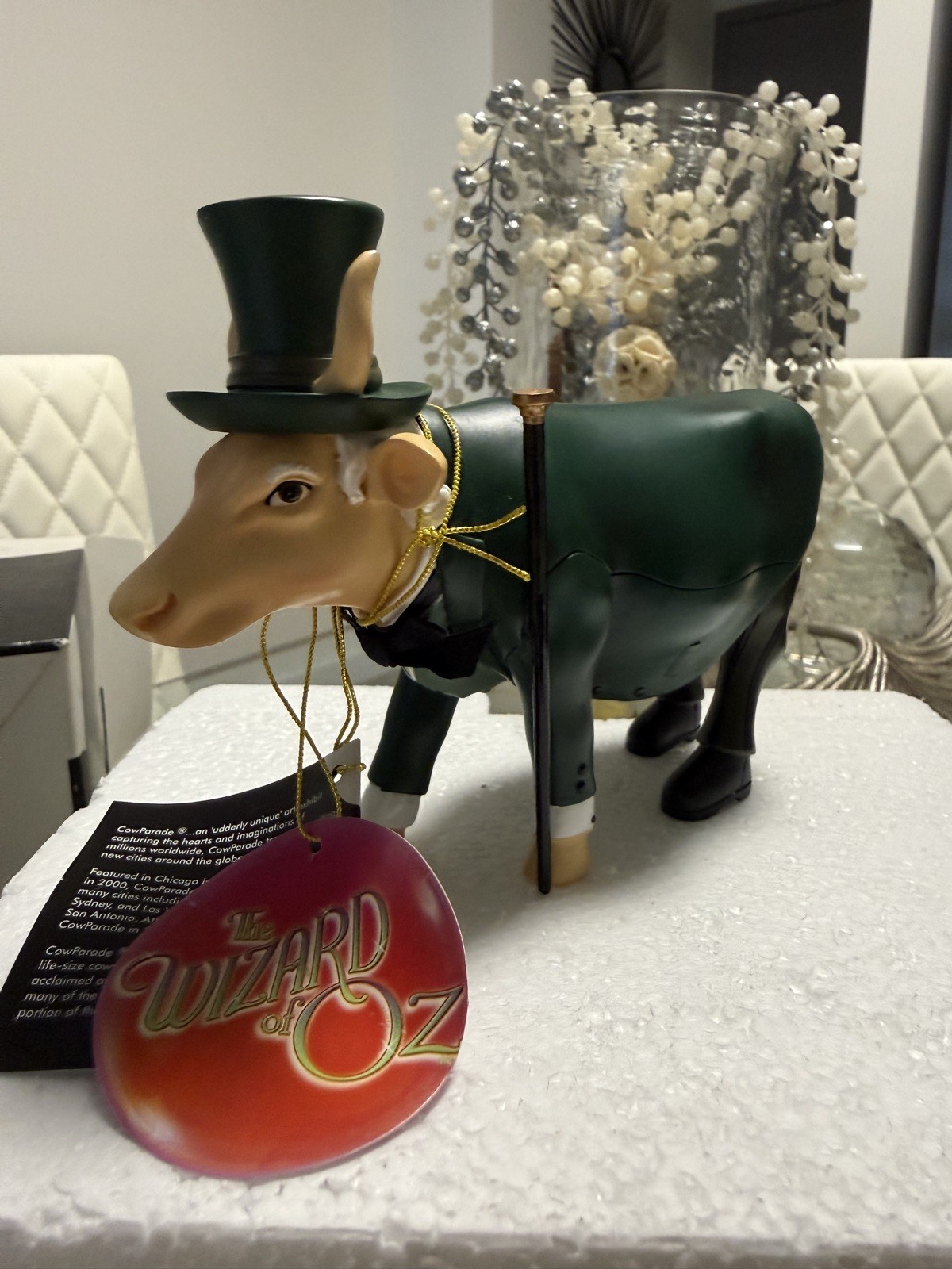 Cow Parade by Westland Figurines Wizard Of Oz Cow NEW Rare with Box / Tags#7722