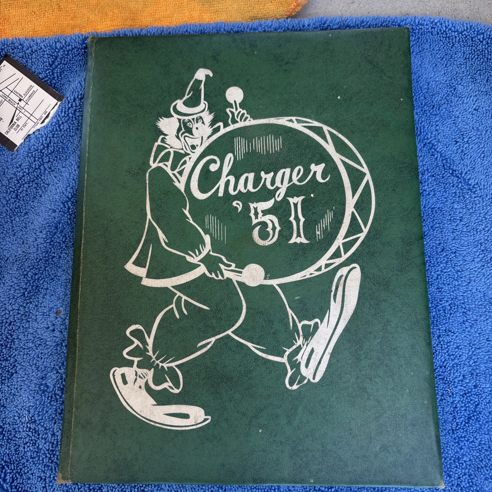1951 Bell Gardens California Yearbook Charger 