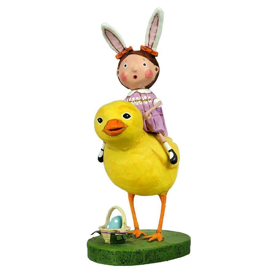 Lori Mitchell Easter Sunday Collection: Ellie's Easter Chick Figurine 13311