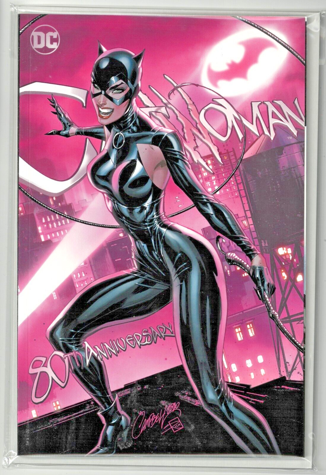 Catwoman 80th Anniv 100-Page Spectacular 2020 DC Cover A Var J. Scott Campbell