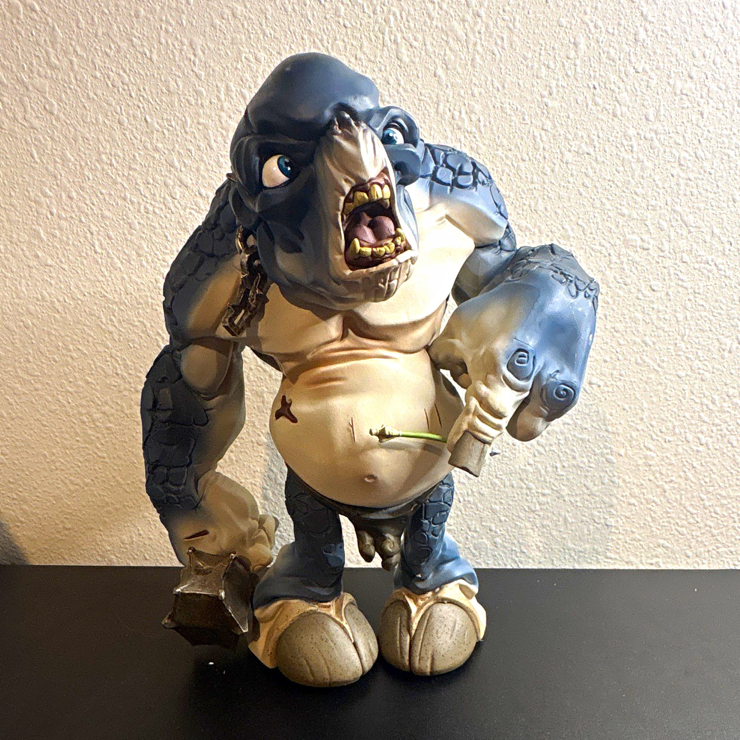 Weta MINI EPICS: CAVE TROLL Statue The Lord of the Rings Vinyl Figure 9in Model
