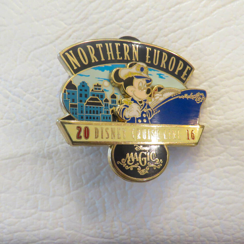 Disney Nothern Europe DCL Captain Mickey Pin Disney Nothern Europe DCL Captain Mickey Pin