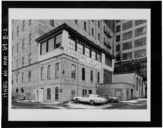 Photo:Minneapolis Minnesota Washburn-Crosby Mill Office 1880s Offices