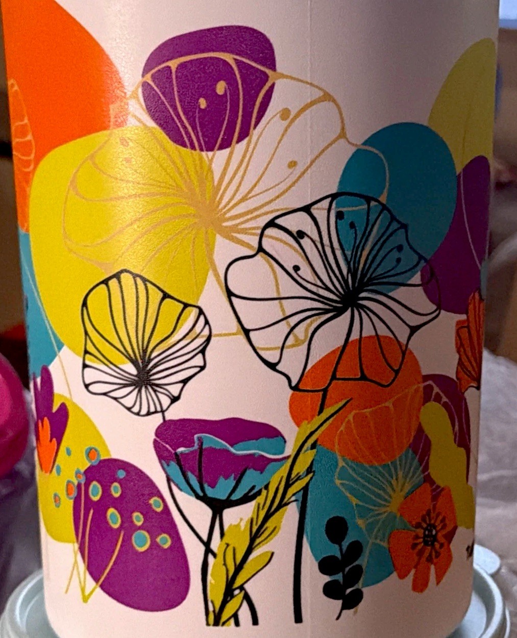 LTD EDITION TUPPERWARE Jumbo Pitcher 1 Gallon Colorful Flower Art Pitcher πΈπ§ LTD EDITION TUPPERWARE Jumbo Pitcher 1 Gallon Colorful Flower Art Pitcher πΈπ§