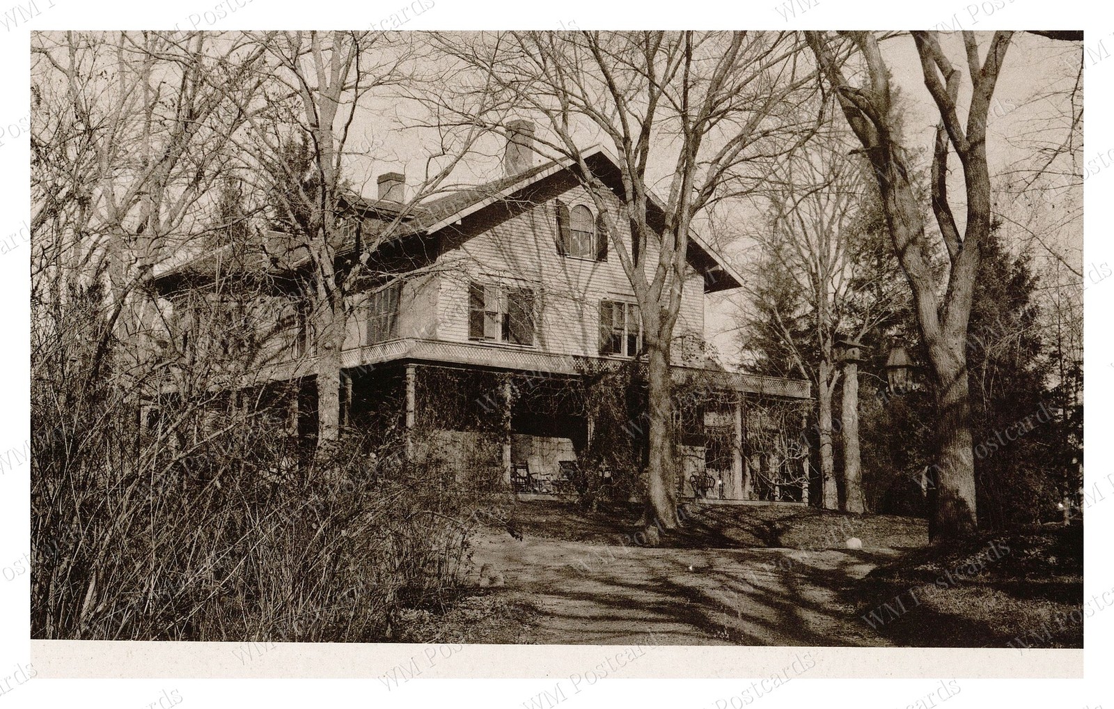 North Andover Massachusetts 1893 W.P. Phillips House Standard Postcard