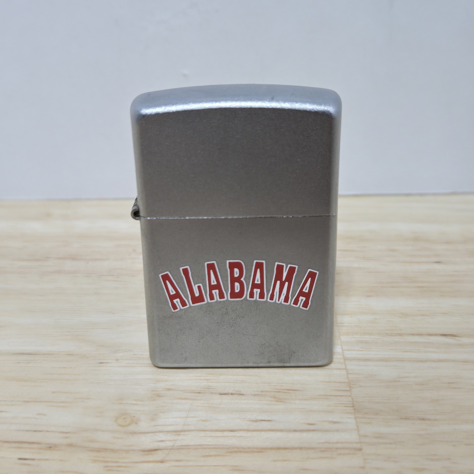 Vtg Zippo Lighter 2004 Alabama Crimson Tide