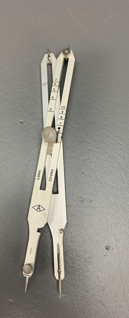 Alvin Proportional Divider No. 452 Drafting Tool, Made in Japan T0248