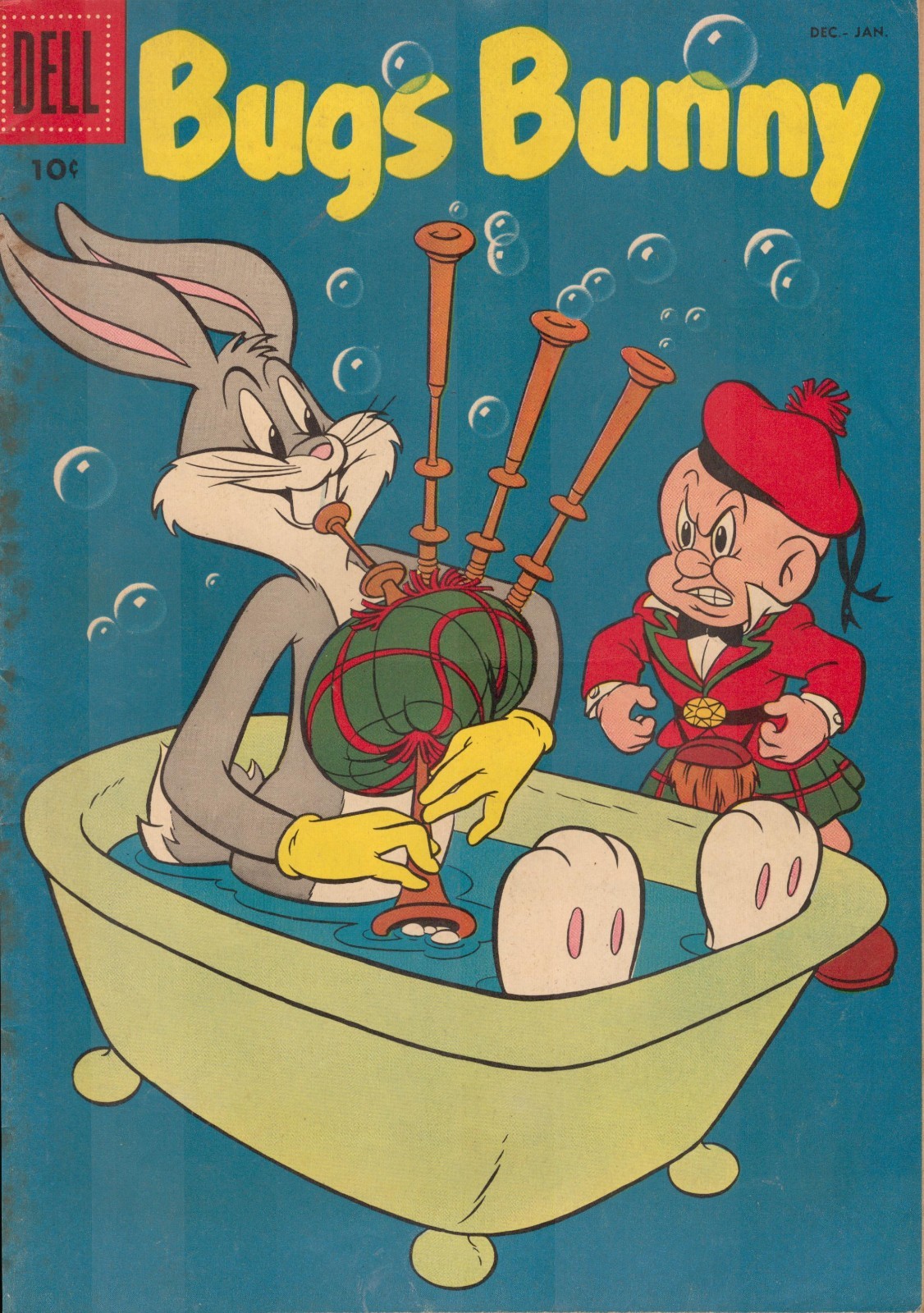 53067: DELL COMICS BUGS BUNNY #1 VF Grade