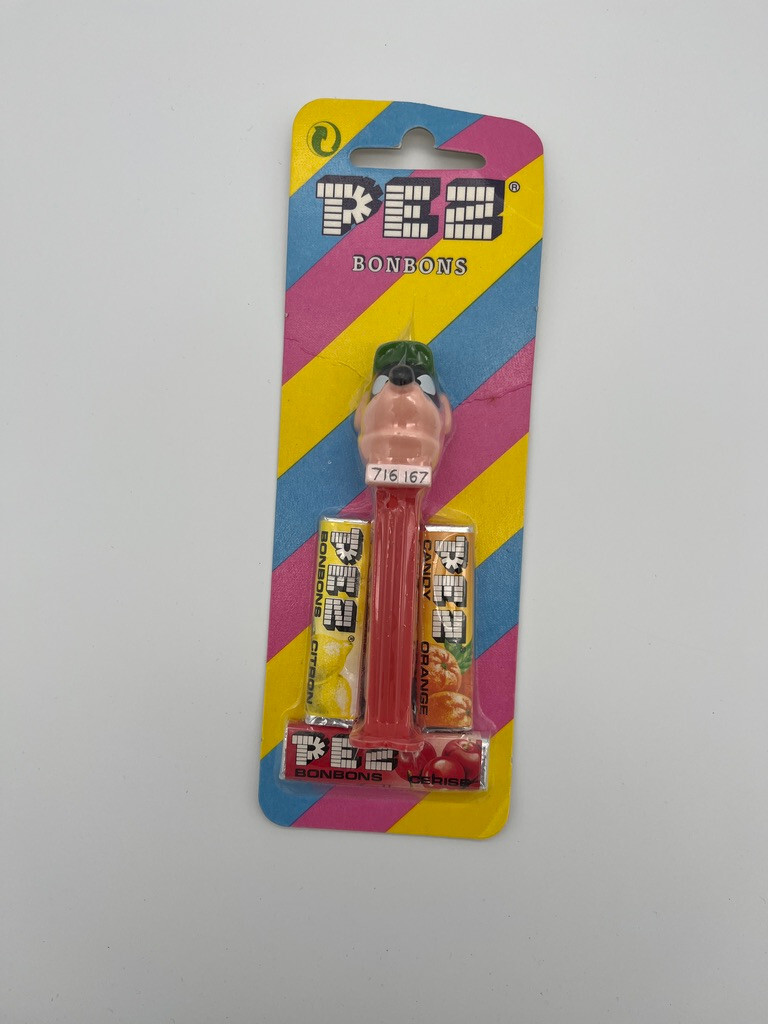 Pez Bouncer Beagle Dispenser On Euro Striped Card See Photos