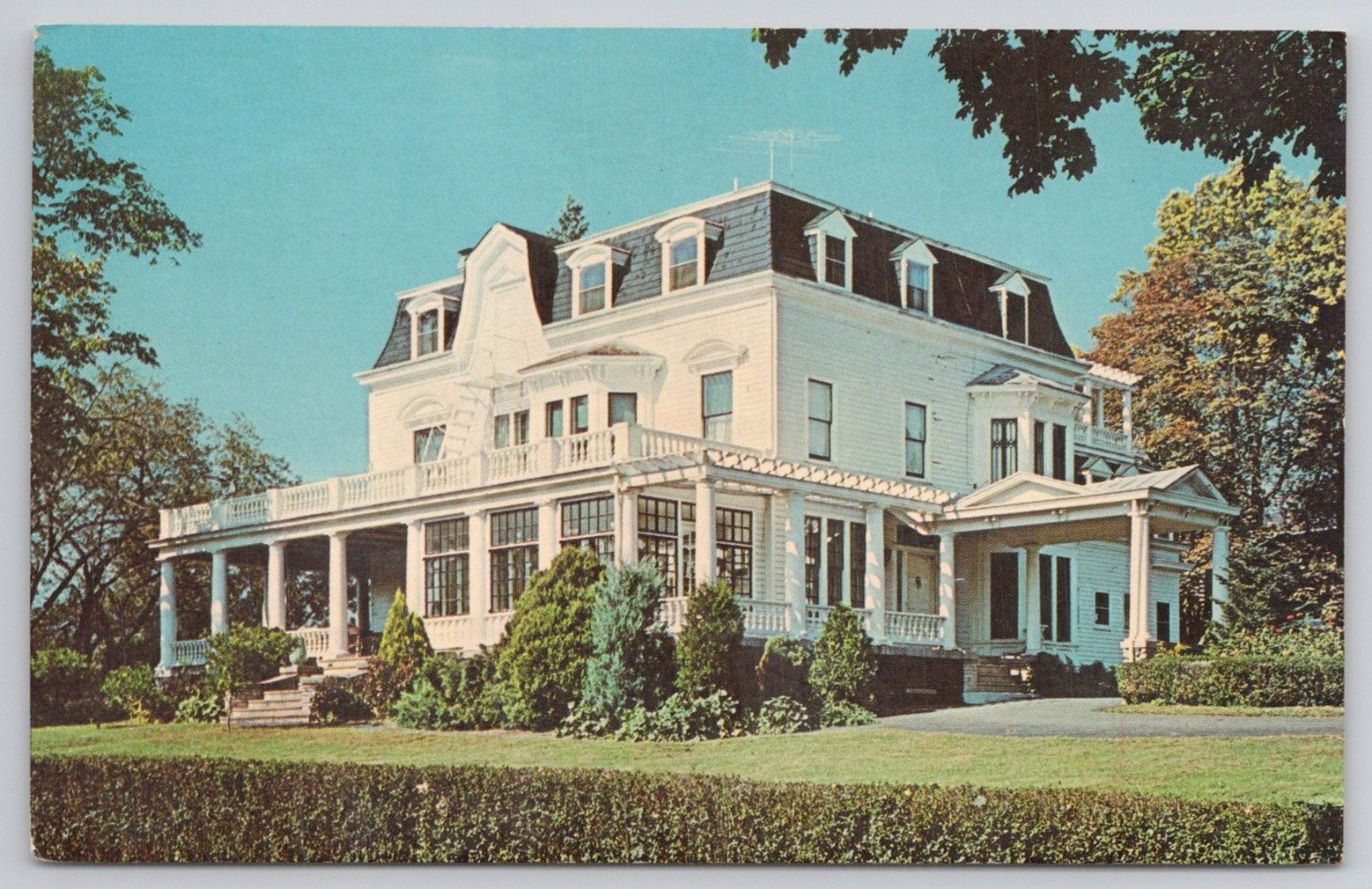 Gilmor Sloane House Stony Point NY Vintage Chrome Postcard Dexter Press