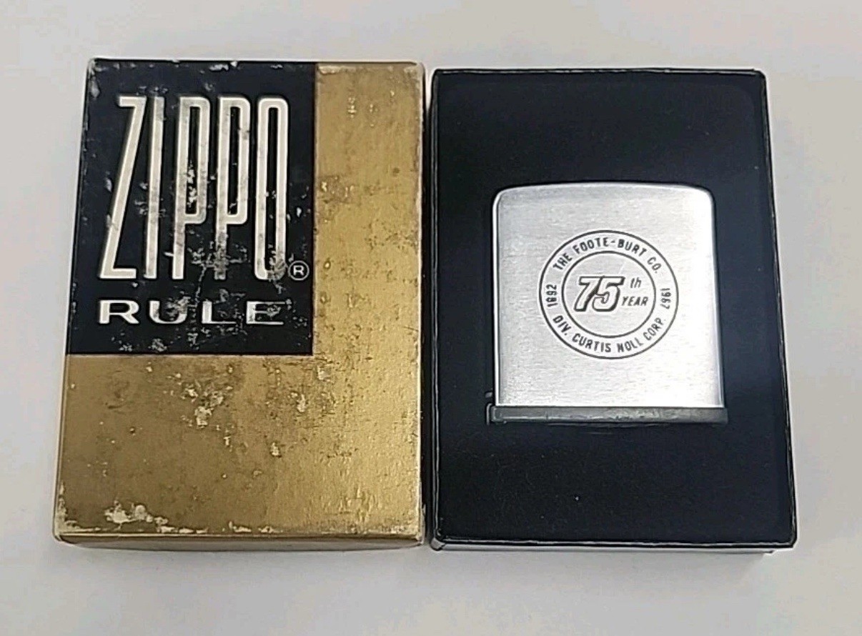 Vintage Zippo Rule - Tape Measure Advertising FBC (Foote-Burt Co.)