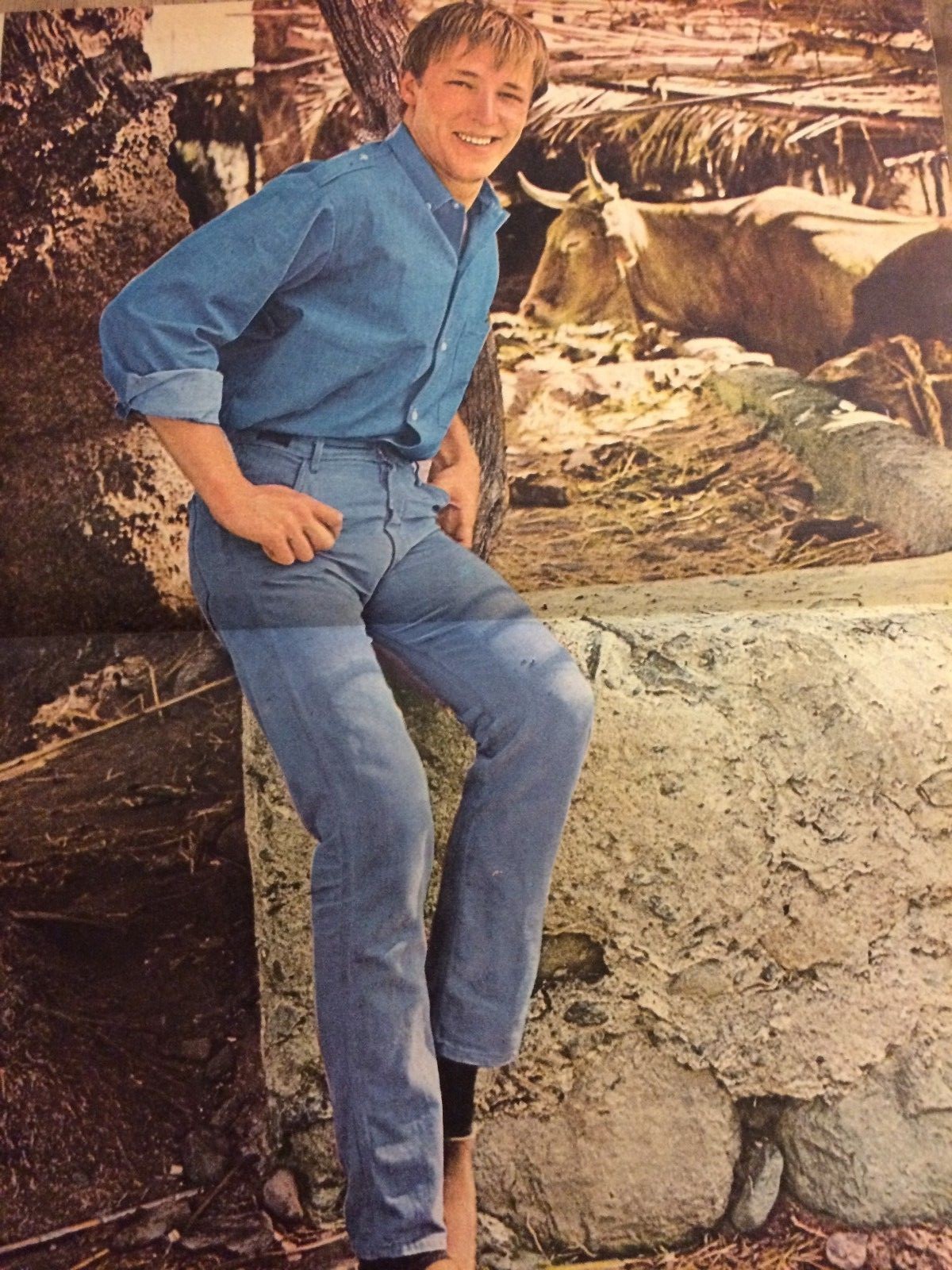 Mike Sarne, Oversized Full Page Vintage Pinup