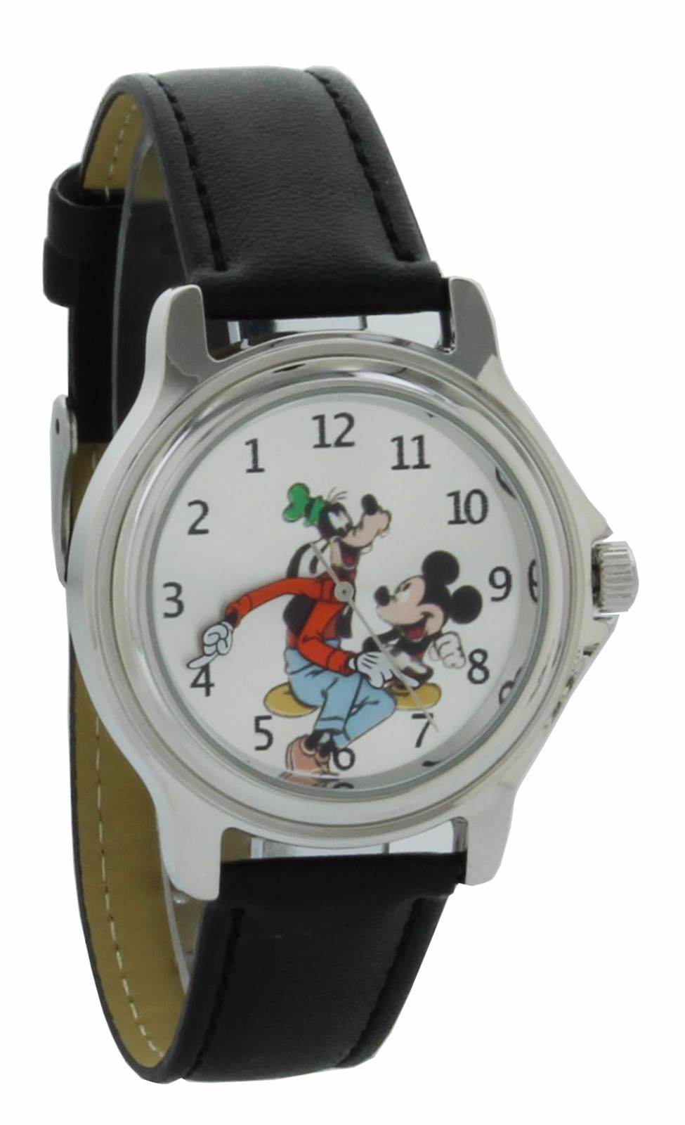 Vintage style backward ticking watch Goofy And Mickey Mouse Molded Hand watch Vintage style backward ticking watch Goofy And Mickey Mouse Molded Hand watch