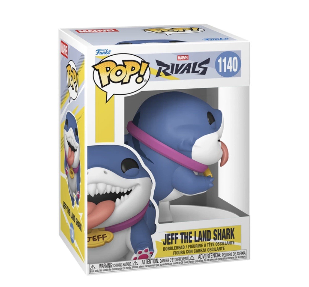 Funko Pop Marvel Rivals - Jeff the Land Shark