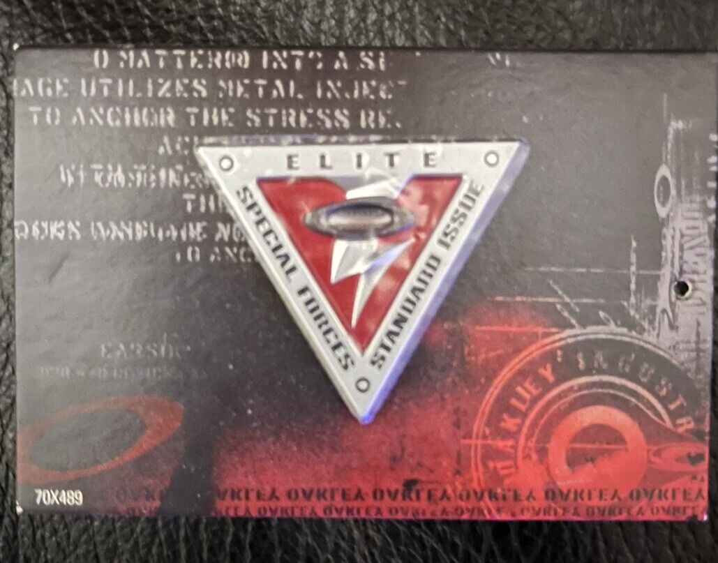 OAKLEY ELITE SI 🇺🇸SPECIAL FORCES BADGE Sticker Pin. Standard Issue