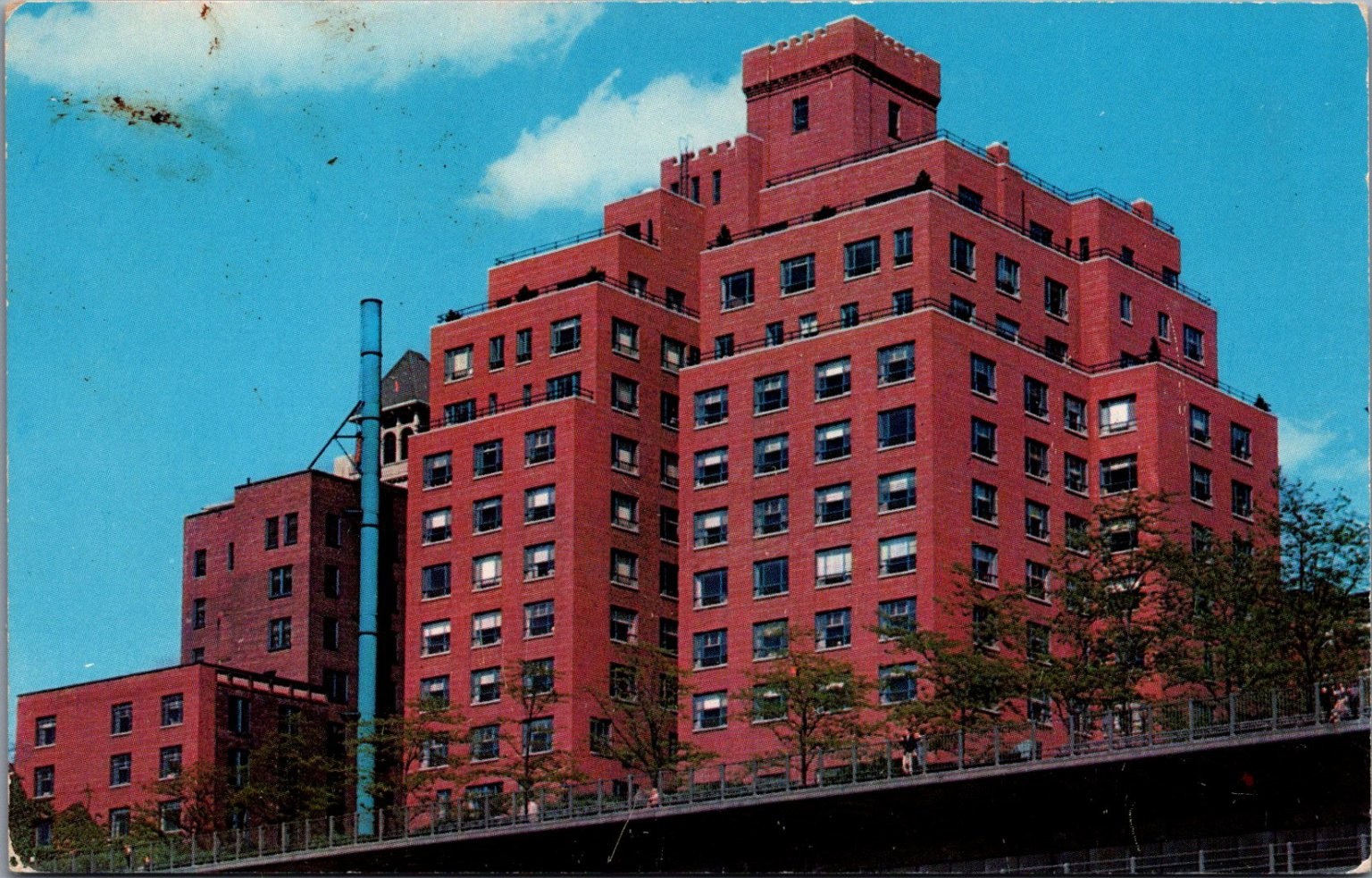 Brooklyn Heights Bethel Jehovah's Witnesses HQ Dexter Press Postcard